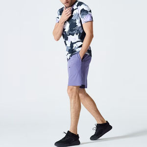 Camiseta Deportiva Cómoda al por Mayor para Hombre, Camiseta de Fitness para Correr, Ropa Deportiva de Poliéster, Camiseta de Entrenamiento Activo para Niños - Product Image 1