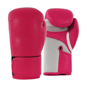 Guantes de boxeo profesionales Entrenamiento Cuero Absorbe la humedad Ligero Transpirable Dedo completo Cierre con cordones Uso para adultos - Product Image 1