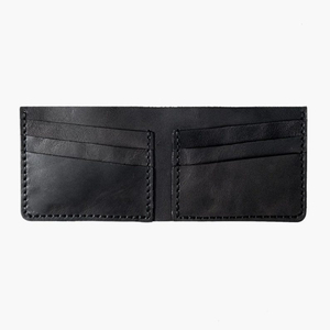 กระเป๋าสตางค์หนังแท้แบบพับสองทบสำหรับผู้ชายสีน้ำตาลย้อนยุคกระเป๋าสตางค์หนังม้าแท้แบบพับสามทบสำหรับ CHW-0049B - Product Image 4