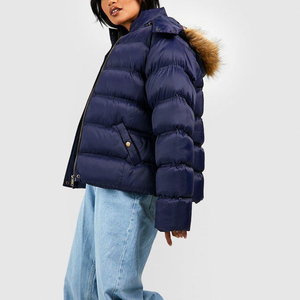 Veste matelassée oversize pour femmes Manteau matelassé chaud de style streetwear coupe-vent résistant à l'eau Long Winter - Product Image 3