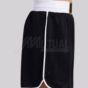 Wholesale Premium Boxing <b>Shorts</b> for <b>Men</b> Quick Dry Eco-Friendly Mid <b>Waist</b> Breathable Solid Pakistan Made OEM Service Available - Product Image 3