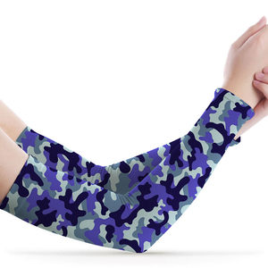 Manchons de cyclisme unisexes respirants à séchage rapide, grande taille, avec logo personnalisé, camouflage, protection solaire anti-UV, pour sports de plein air - Product Image 5