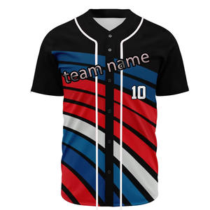Impression de logo personnalisé maillot de softball et de baseball à séchage rapide respirant vêtements vierges pour hommes et femmes maillot de softball sublimé - Product Image 3