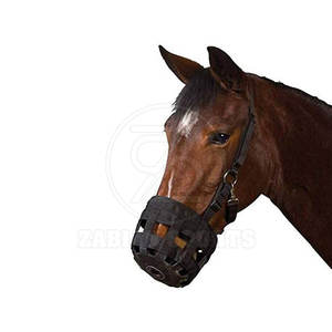 Bozal de pastoreo de caballos de nailon de alta calidad, cómodo con acolchado suave y ajuste seguro - Product Image 2