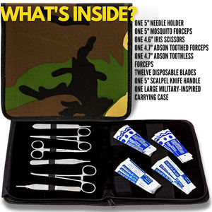 Kit de Disección de Entrenamiento Premium - Para Prácticas Médicas, Veterinarias y de Primeros Auxilios, Biología, Botánica, Anatomía 2026 - Product Image 2