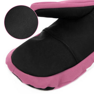 Best Quality Unisex Winter Warm Waterproof Cow Hide Leather Ski <b>Mittens</b> <b>Gloves</b> New Arrival Top Trending <b>Mitten</b> Outdoor Sports - Product Image 2