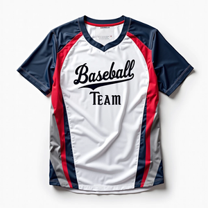 Ropa deportiva transpirable 100% para hombre, camisetas de cuello redondo sublimadas personalizadas para fútbol, softbol, pesca, estampado de talla grande - Product Image 5