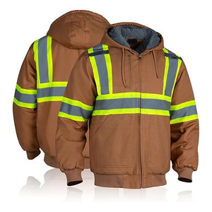 Chaquetas de Seguridad Multibolsillos con Detalles Reflectantes para el Trabajo, Chaquetas de Seguridad para Hombre - Product Image 3