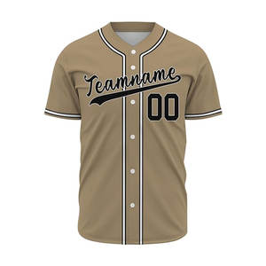 Camisetas de Béisbol Personalizadas con Botones, Camisetas de Béisbol con Nombre y Número Impresos o Bordados, Talla Grande, Estilo Hip Hop - Product Image 5