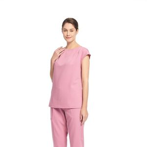 Tenues médicales de qualité supérieure pour médecins et infirmières, ensembles de blouses médicales pour femmes, 100% coton, écologiques, respirantes, confortables, pour l'hôpital - Product Image 1