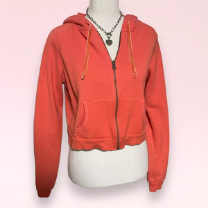 Sudadera con capucha recortada con cremallera a la moda 2025 para mujer-Sudadera ligera de moda - Product Image 6