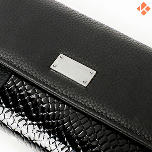 Cartera de cuero de alta calidad para mujer, funda de teléfono de gran capacidad con cierre de cremallera, cartera larga personalizable para mujer - Product Image 3