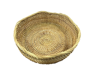 Eco-friendly Handmade Rustic Woven Rattan Storage <b>Baskets</b> for <b>Kitchen</b>-Multifunction Serving & Fruit <b>Baskets</b> - Product Image 5