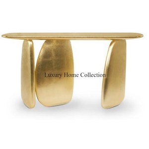 Centre de table et table basse en métal avec dessus en verre de forme ronde à bas prix - Product Image 6