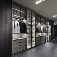 CBMMART Meubles de chambre à coucher sur mesure modernes pour toute la maison, armoires, nouvelle conception, porte en bois et en verre, armoires à portes battantes