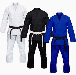 Uniforme de Karate Personalizado a Medida, 100% Algodón, Sólido, Transpirable, Duradero, Unisex, al por Mayor, SI-KU-07 con Logotipo Personalizado - Product Image 5