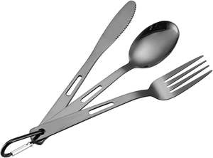 ชุดช้อนส้อมเหล็กกล้ารุ่นใหม่ล่าสุดที่มีรูปทรงและขนาดที่น่าสนใจเป็นเอกลักษณ์ - Product Image 4