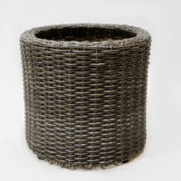 Vente en gros de pots et jardinières d'extérieur-jardinière en osier en rotin-support pour plantes d'intérieur-poterie de jardin fabriquée au Viet Nam