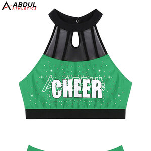 ชุดเชียร์ลีดเดอร์สำหรับผู้ใหญ่เครื่องแบบเชียร์ลีดเดอร์น้ำหนักเบาสีทึบ - Product Image 4