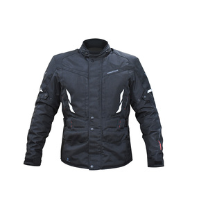 Veste de sécurité pour moto Cordura noir - Product Image 3