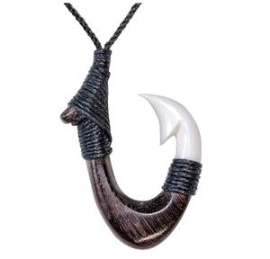 Collier multicolore fait à la main Style écologique avec ange religieux et motif bouddhiste - Product Image 5