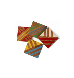 Posavasos redondo de madera y resina, posavasos de madera hecho a mano para uso en la mesa del Hotel del hogar, posavasos de Venta caliente - Product Image 6