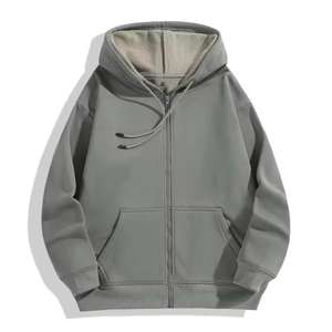 Premium nouvelle mode 100% coton goutte épaule haut lourd 400 grammes plaine teint haut de gamme multicolore pour l'hiver - Product Image 1