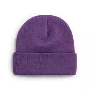 Merino Pure Warm Knitted <b>Beanie</b> Customl Digital Printing Winter <b>Hat</b> for Men and <b>Women</b> Wholesale - Product Image 2