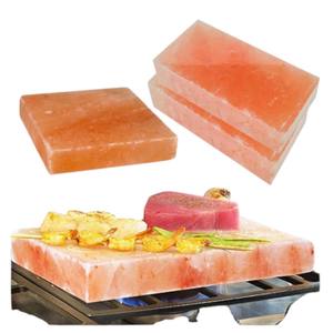 Bloques de sal del Himalaya ecológicos de Sian Enterprises, losas de cocina redondas, soporte de hierro tallado estilo Feng Shui, variedad de lámparas de sal - Product Image 1