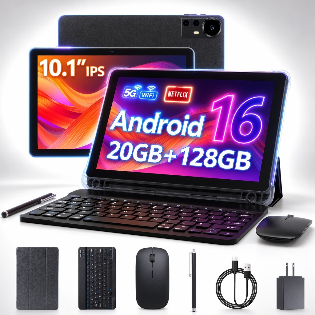 OEM <strong>2026</strong> New <strong>10.1</strong> Inch Business <strong>Tablet</strong> PC OEM Android 16.0 Octa Core WiFi Dual Camera Office Learning <strong>Tablet</strong>