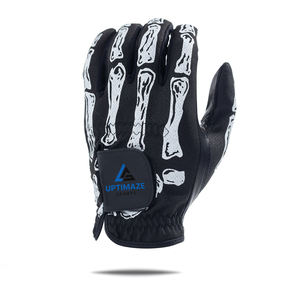 Gants de golf unisexes en cuir de mouton Cabretta Sublimation Gants antidérapants respirants confortables personnalisés pour hommes - Product Image 1