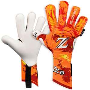 Guantes de portero de cuero Premium personalizables ajuste personalizado venta al por mayor fútbol látex agarre - Product Image 4