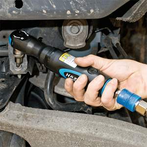 Atornillador Neumático de Alto Torque de 1/2 Pulgada, 280 RPM, 77.94 Libras-Pie, Accionamiento Manual, Cuadrado, de Alta Potencia - Product Image 3