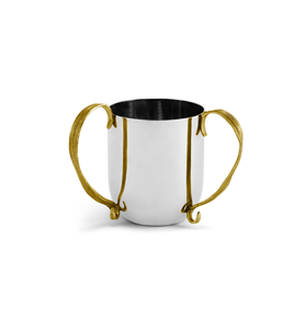 Stainless Steel <b>Hand</b> <b>Washing</b> Mug Double Handle <b>Hand</b> <b>Washing</b> Mug Manufacturer for Handmade Polished - Product Image 6