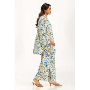 Conjunto Coordinado IPST-55173, Traje Casual de Dos Piezas de Algodón y Nailon Estampado para Primavera/Verano, Tallas XS a 3XL - Product Image 3