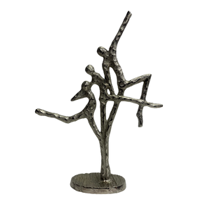 Escultura decorativa de aluminio para mesa y hogar, escultura de Color negro, acabado personalizado, moderno, único, elegante, hecho a mano - Product Image 5