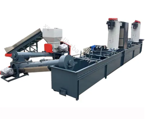 High quality PP PE PET flakes washing machine floating tank waste plastic washing line /recycling machine