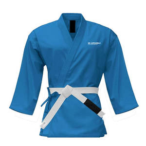 Uniforme de karaté pour adultes de qualité supérieure à manches longues Fabrication professionnelle Kimono de Jiu Jitsu Uniforme de karaté - Product Image 5