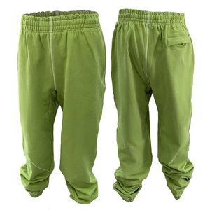 Pantalon cargo personnalisé pour hommes Pantalon de fitness décontracté de couleur unie avec poches latérales et motif droit avec cordon de serrage - Product Image 1