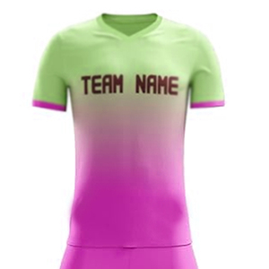 Venta caliente elegante uniforme de fútbol para adultos corte automatizado 100% poliéster secado rápido equipo deportivo desgaste Jersey - Product Image 6