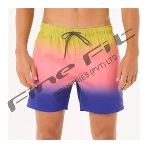 Bañador informal de verano de secado rápido para hombre, bañadores cómodos, ligeros, elásticos, sólidos, pantalones cortos para tabla de surf, venta al por mayor - Product Image 1
