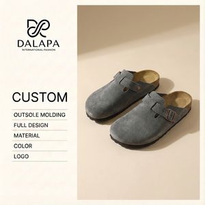 Sandalias Unisex Personalizadas DALAPA, Coloridas, Estilo Birkenstock, Media Cubierta, Suela de <span class=keywords><strong>Corcho</strong></span>, Diseño Moderno y Fácil de Poner - Product Image 1