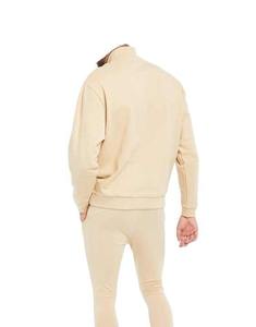 Conjunto de chándal corto transpirable de verano 100% algodón para hombre Deporte sudor chándal en blanco de alta calidad - Product Image 2