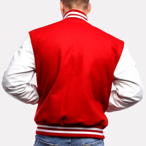 Varsity Jacket Hombres Verity College Chaquetas Logotipo personalizado Plain Letterman Varsity Jacket para hombres - Product Image 2