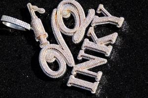 Collar con colgante de diamante de moissanita natural 100% para regalo de mujer a precios al por mayor de La India - Product Image 2