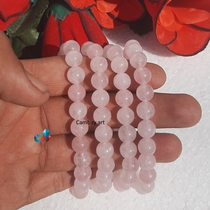 Best Selling <b>Rose</b> Quartz <b>Bracelet</b> Wholesale Crystal Crafts <b>for</b> <b>Women</b> Jewelry <b>Rose</b> Quartz <b>Bracelet</b> <b>for</b> Export - Product Image 2