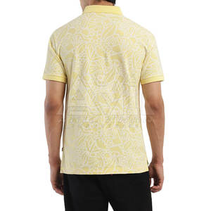 Camiseta Casual de Manga Corta para Hombre, Tejida, Transpirable, de Color Sólido, 220g, Personalizable, de Algodón y Poliéster, Venta al Por Mayor OEM - Product Image 3