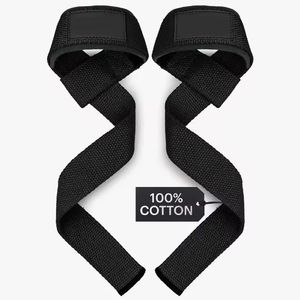 Fabriqué au Pakistan Prix bon marché Sangles de poignet de gymnastique Musculation Pull up Haltérophilie Supports de poignet de puissance Sangles de poignet personnalisées - Product Image 5