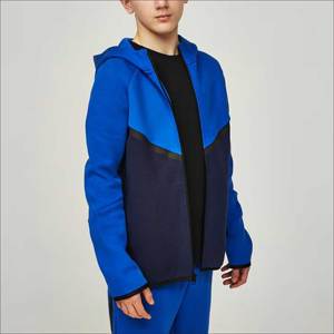 Venta al por mayor de ropa activa personalizada para hombre conjunto de chándal para correr Tech Fleece Zip Jogging Suit ropa deportiva, ropa de gimnasio, traje de entrenamiento. - Product Image 4