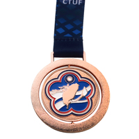 Médaille commémorative de prix en métal en alliage de zinc de conception personnalisée